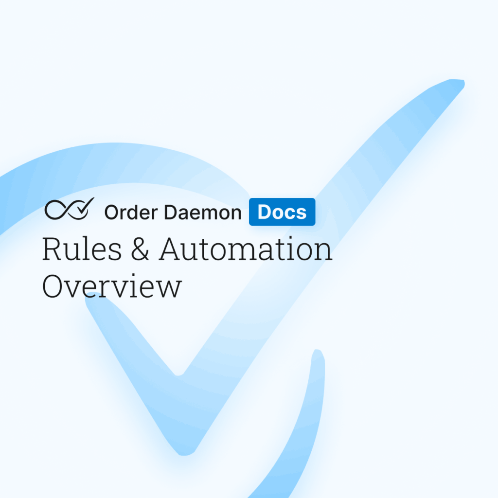 Rules & Automation Overview